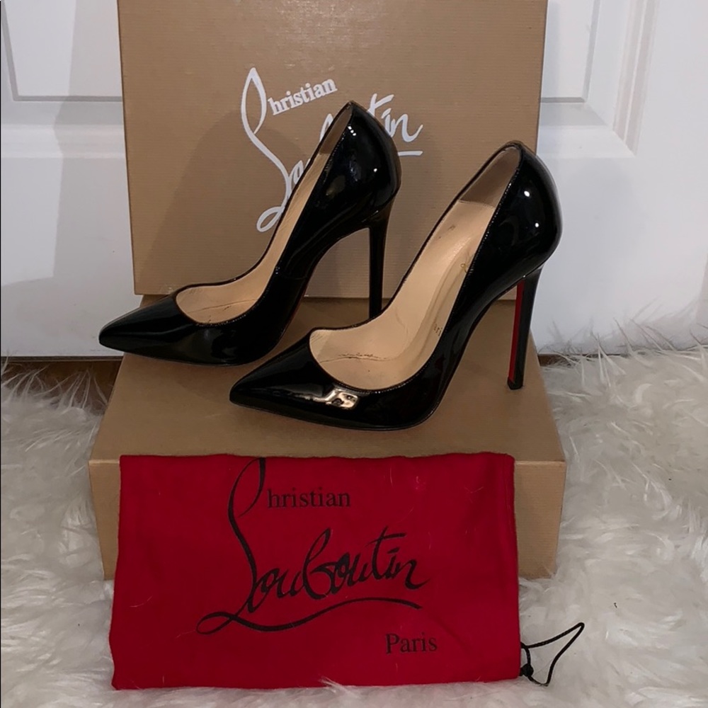 Christian Louboutin pigalle 120 true, narrow black